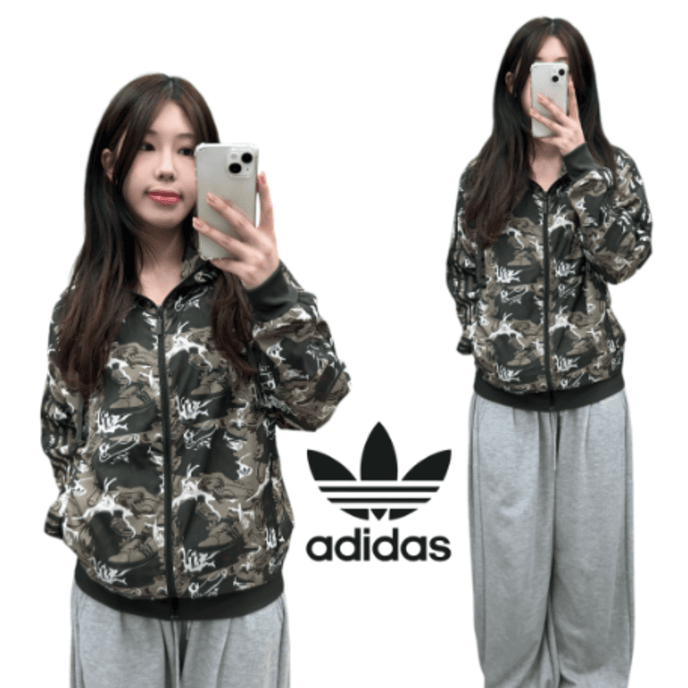 아디다스 슈즈 카모 바람막이