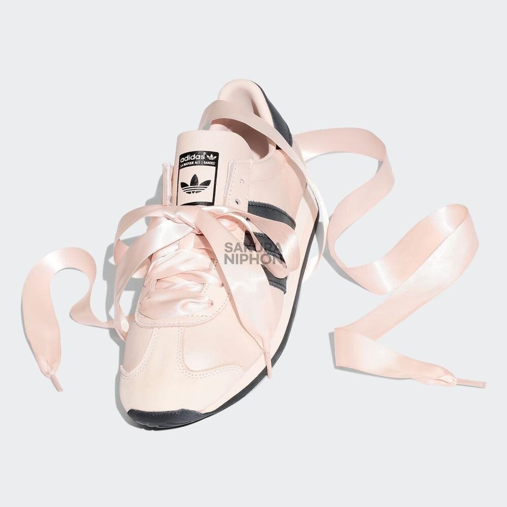 아디다스 스니커즈 운동화 여성 컨트리 OG 리본 레이스 원더 쿼츠 코어 발레 ID1416
