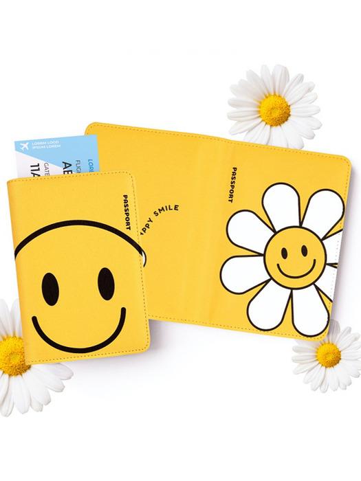 스마일 해킹방지 여권 케이스(Just4you Smile Rfid Anti-Skimming Passport Case)