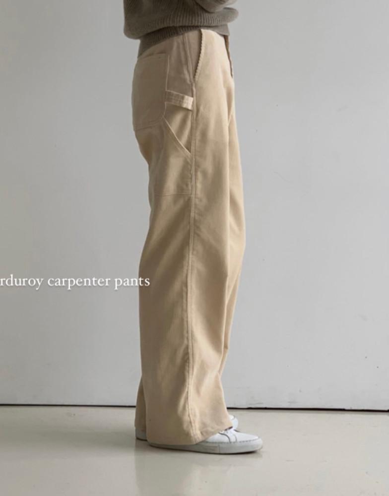 (당일발송)하우스 코듀로이 카펜터 팬츠 HAUS Corduroy carpenter pants