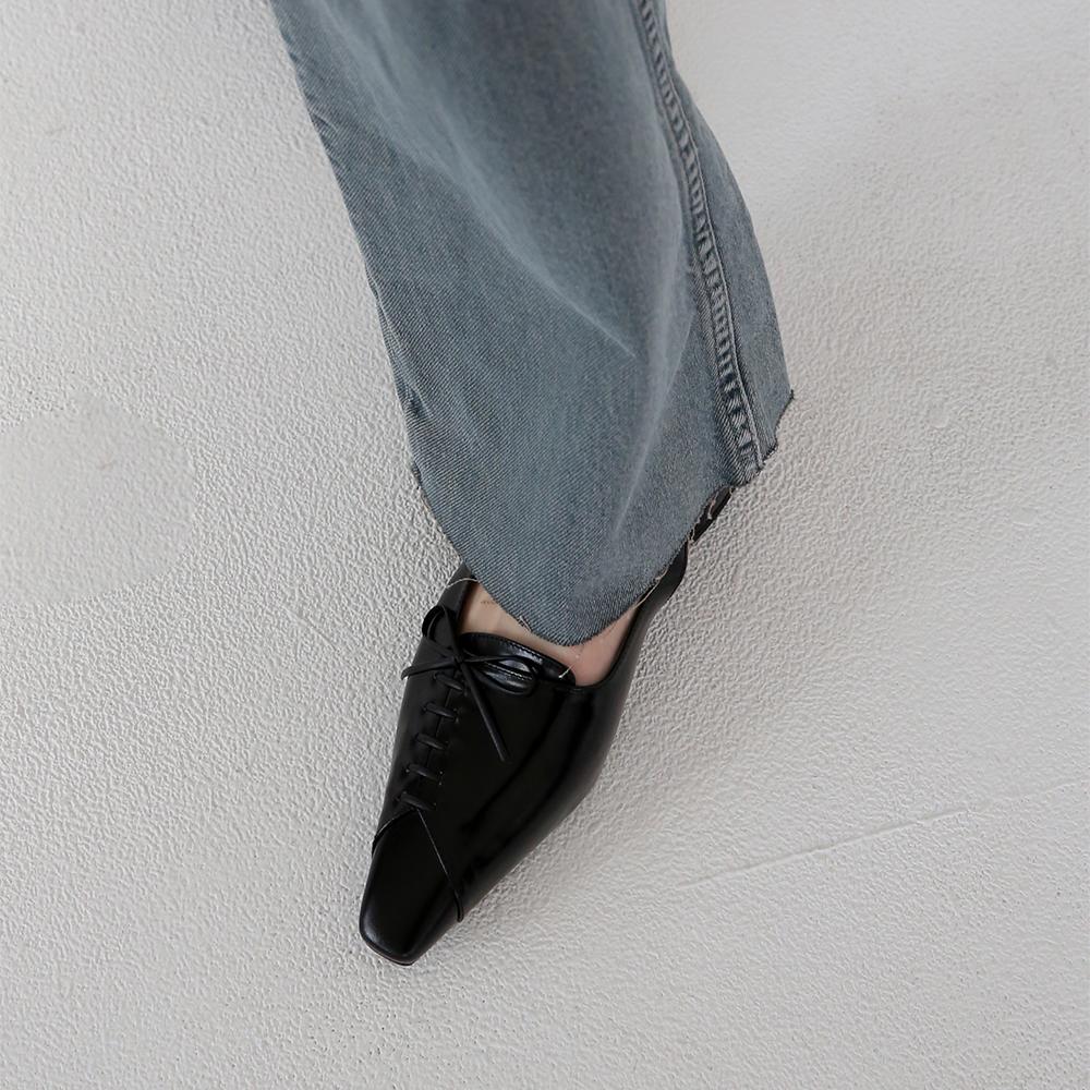 New london sling back / black