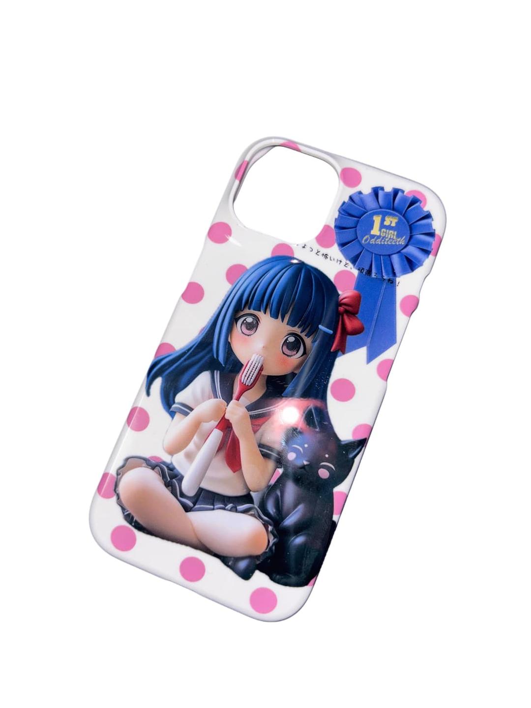 Brush Girl phone case (Kitty) | 후루츠패밀리