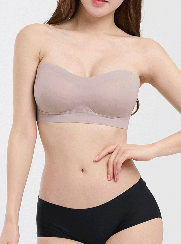 러브앤젤 튜브탑 오프숄더 브라 노와이어브라 브라탑