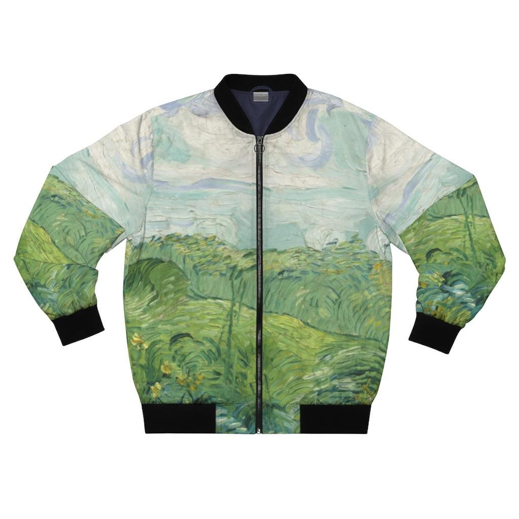 Van Gogh green wheat field Bomber Jacket - XS