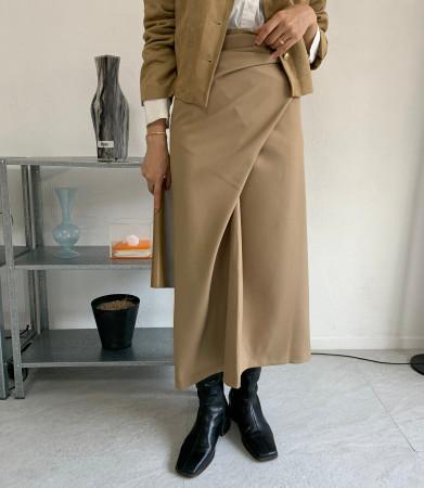 이런 상품 어때요? [무배] 바질 랩 스커트 (2color)