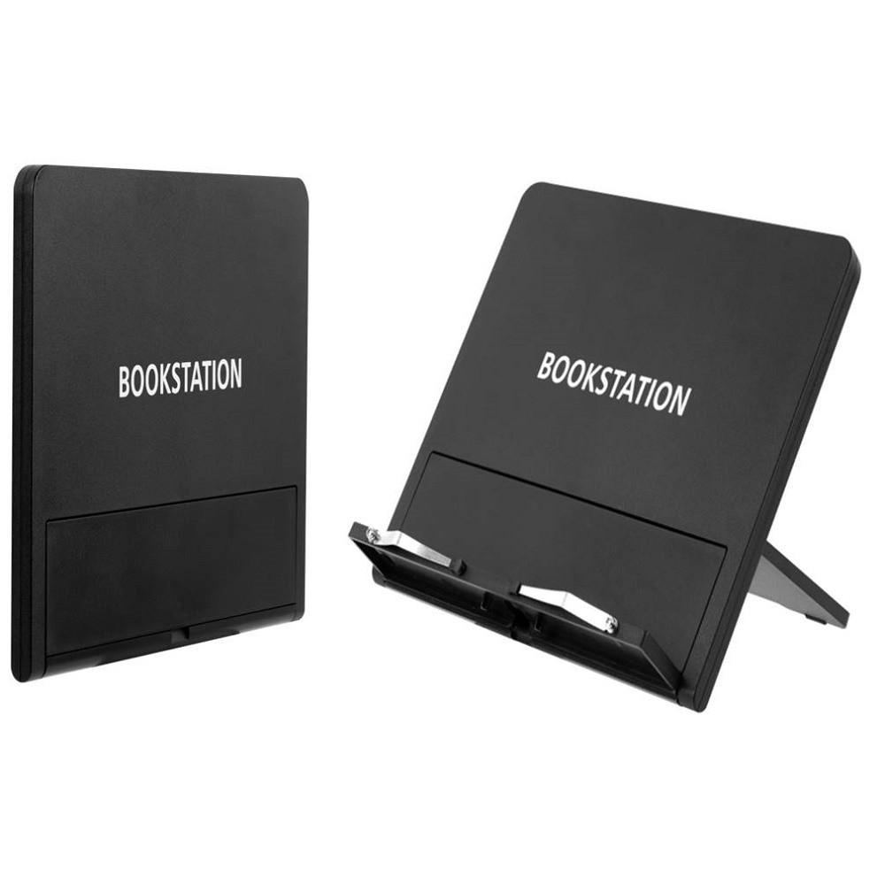 북스테이션 독서대 각도조절 휴대용 북스탠드 패드형 플라스틱 책받침대