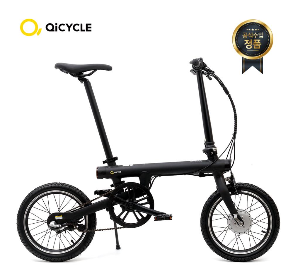 치사이클 EF1 클래식 블랙 전기자전거 초경량 접이식 미니벨로 자전거 토크센터 수입정품