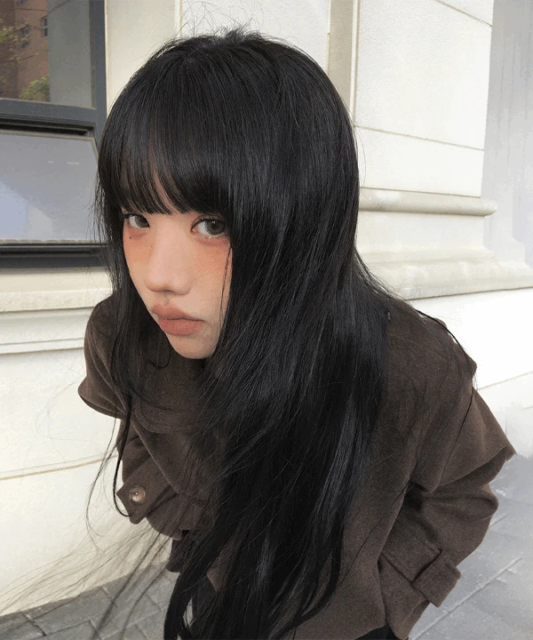 [MDpick!] 쿠미 싱글 카라 모직 숏 코트 (2color)