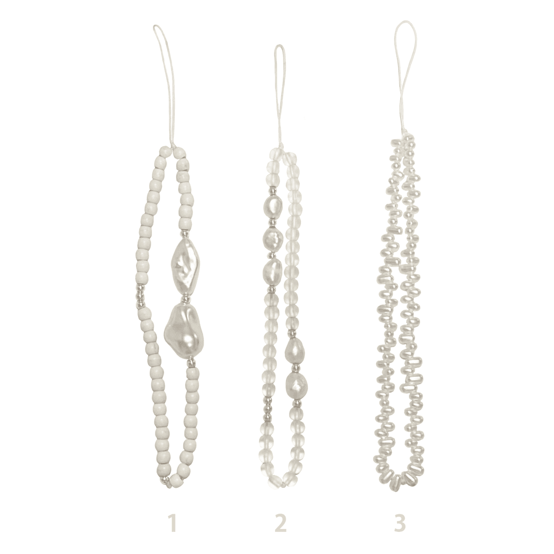 pearl phone strap [3 type]