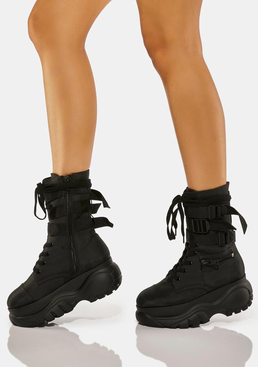 Mad Hustle Pocket Combat Boots - US 11