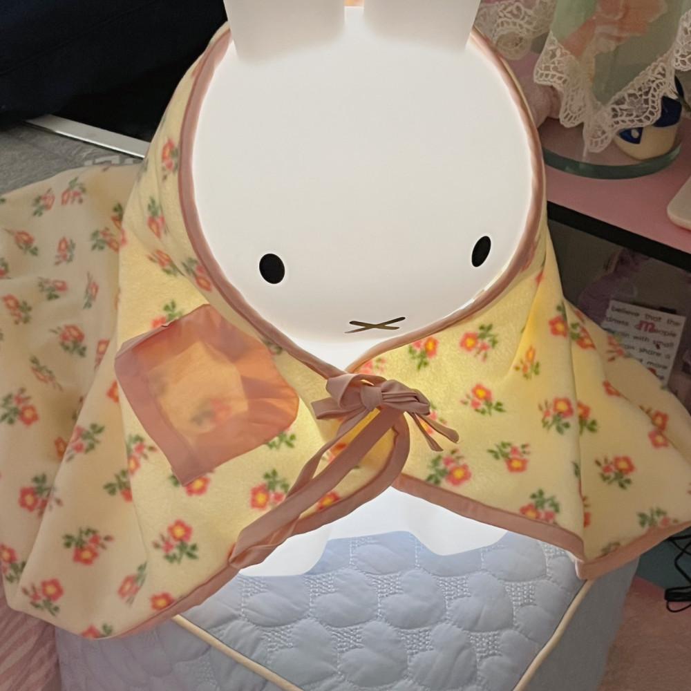 플라워 샤워 담요