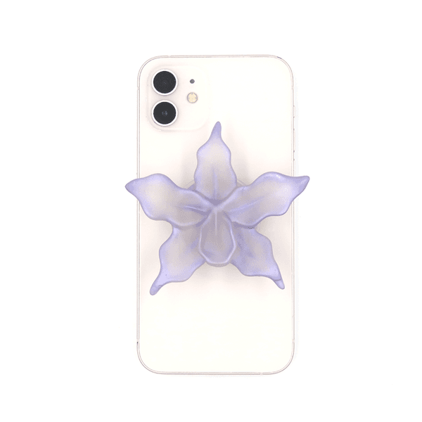 CHONKY ORCHID : Phone Grip ( shimmer purple )