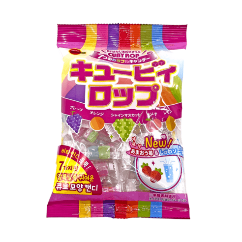 부르봉 큐비롭 후르츠 캔디 100g 일본 큐비로프 과일 사탕 국내배송, 100g, 1개