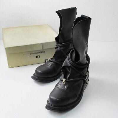 Dirk Bikkembergs 번지 마운틴 부츠 메탈 힐 래프 시몬스 헬무트 랑