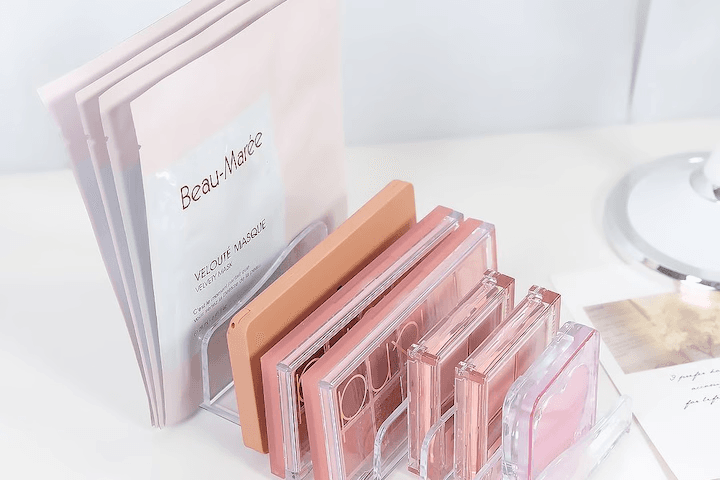 아크릴 섀도우 팔레트 정리함 화장품 블러서 팩트 수납 보관함