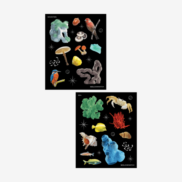 SEELOOKWATCH | <Mountain and Sea> Sticker pack