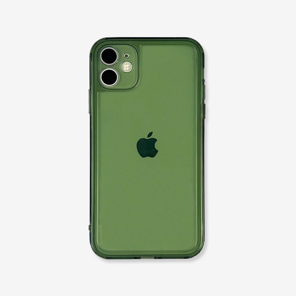 iPhone Jelly case (Green)