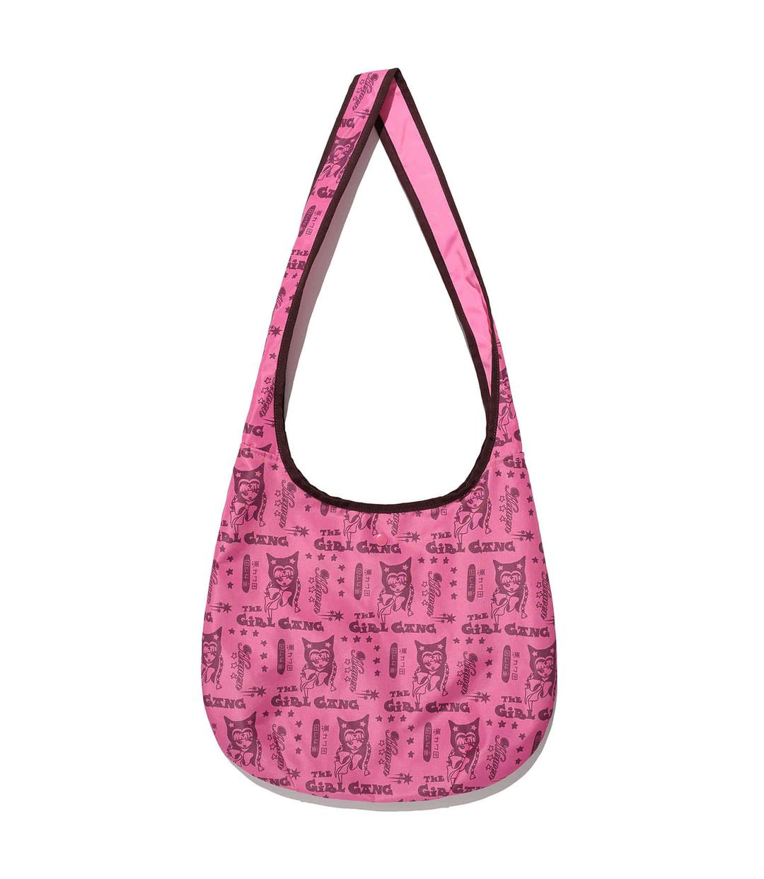 girl gang pattern crossbag[pink]