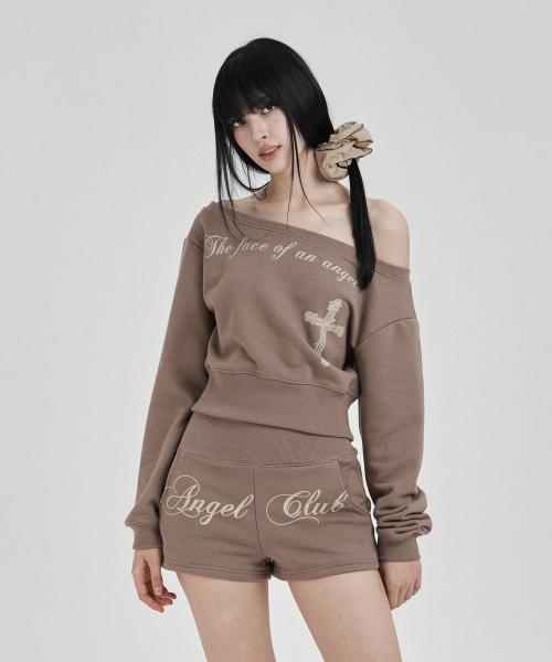 Mocha Angel sweat shirt