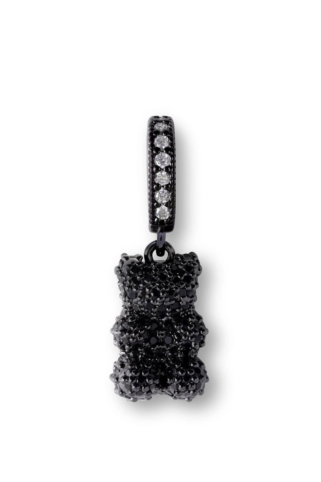 Pave Nostalgia Bear - Pave connector - Black Hardware