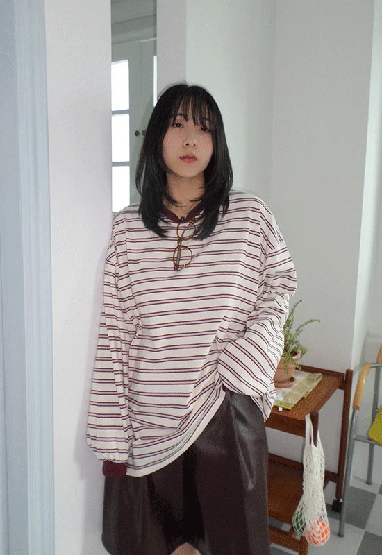 레이치 stripe t (3color)