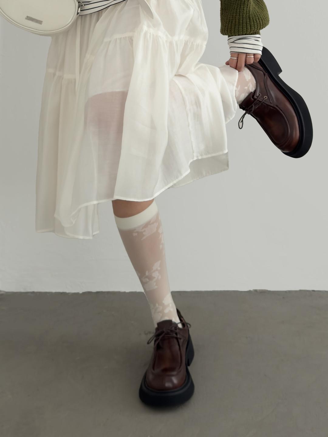 빈티지 로즈 삭스 2color