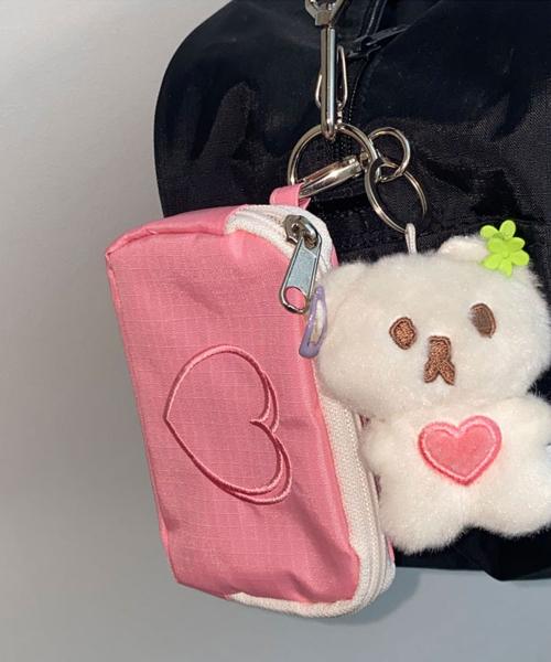 signature heart card wallet (2color) 카드지갑