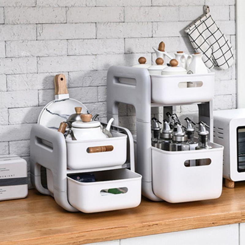 808 2단 틈새 다용도 미니 서랍장