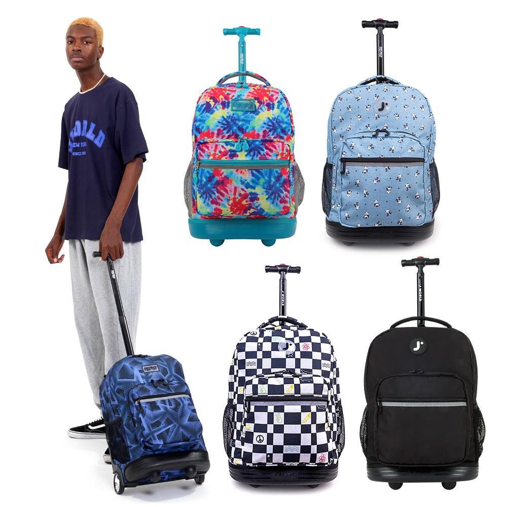 학원 학교 캐리어 트롤리 바퀴달린 롤링백팩 여행 학생 배낭 신학기 가방