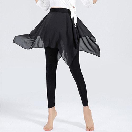 발롱 K1802 발레 댄스복 무용 스커트 바지