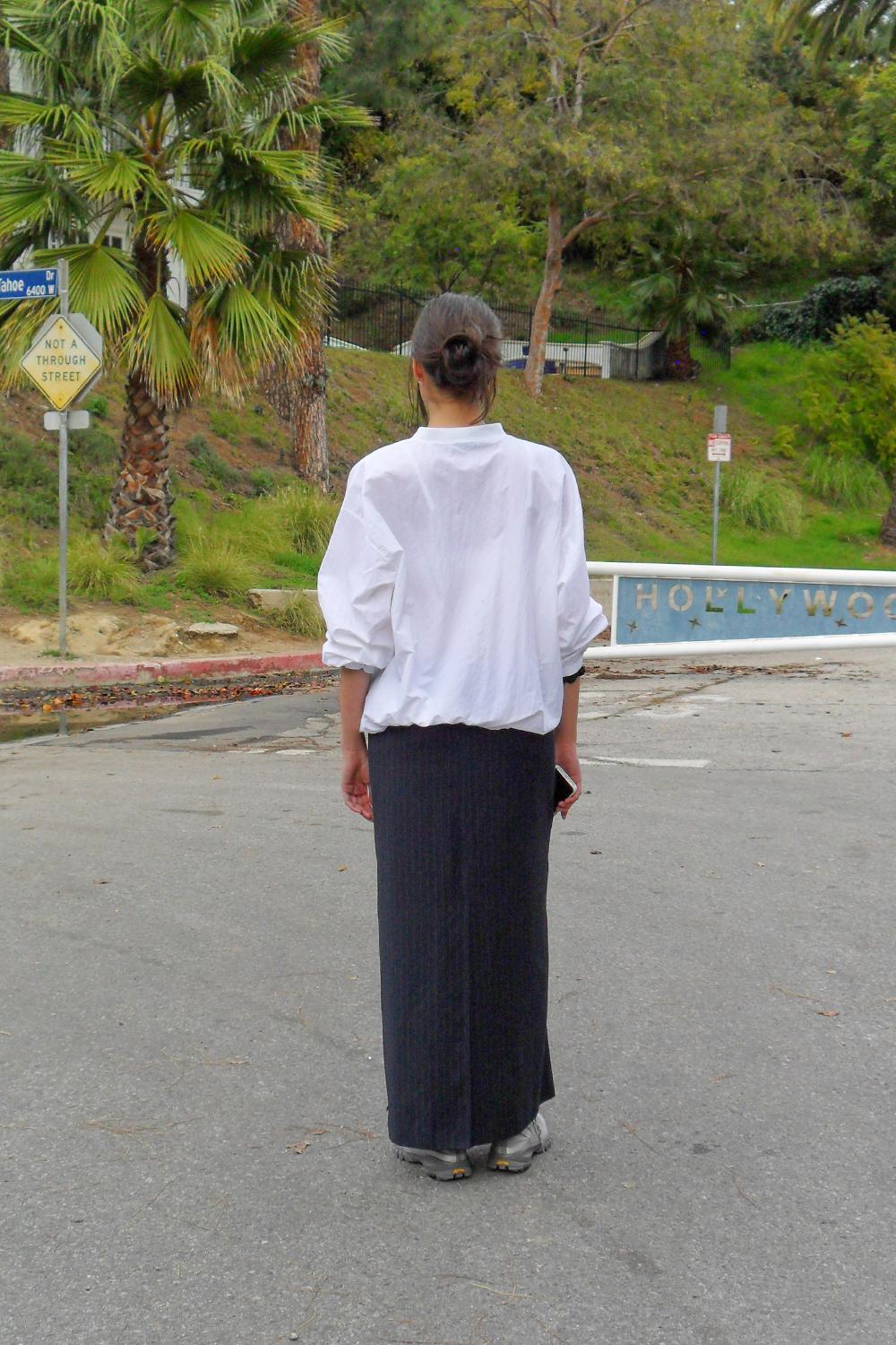 [M,L: 3/29 예약배송] Lc NYLON SWEATSHIRT_WHITE