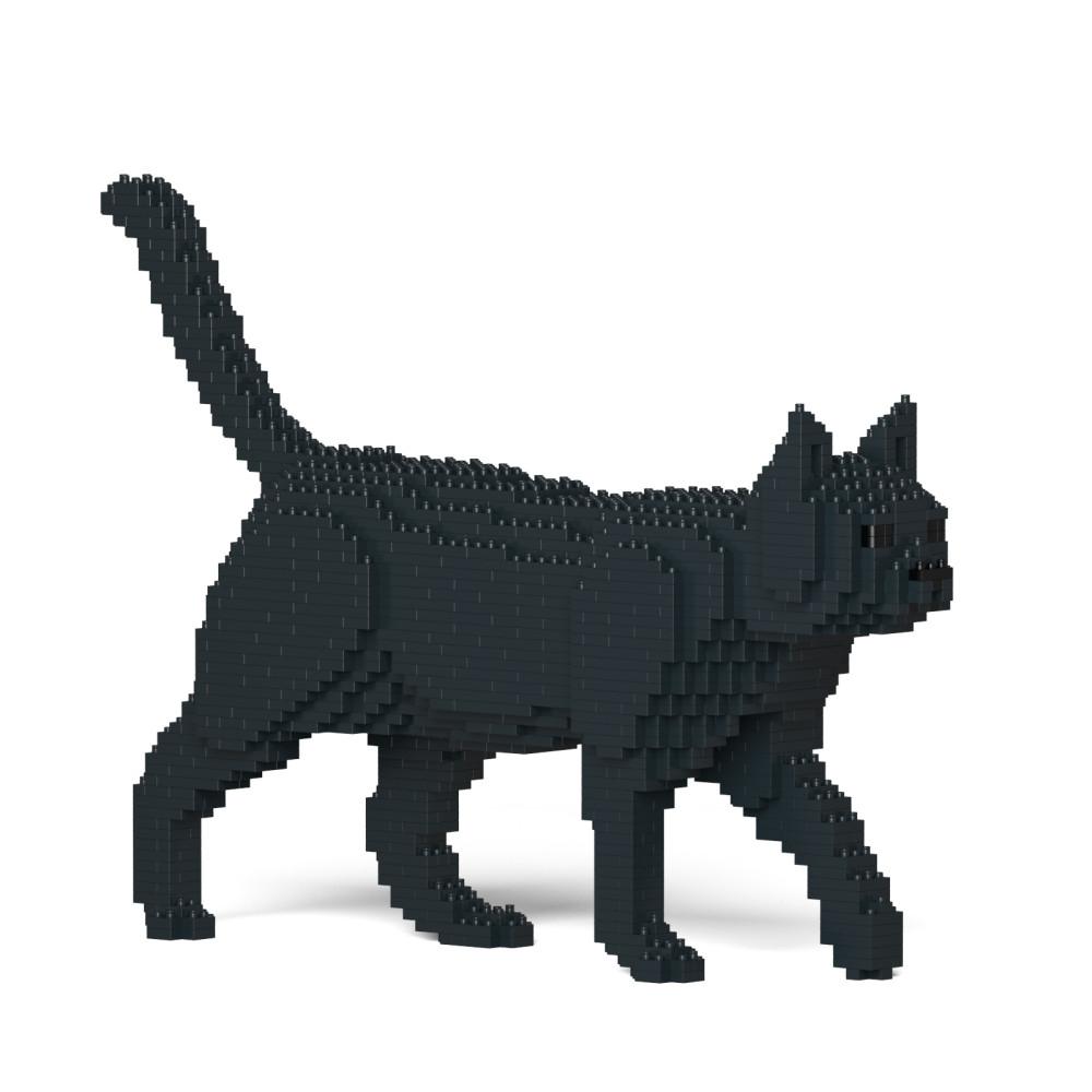 [제카] 올 블랙 - 프리미엄 고양이 블럭 - JEKCA