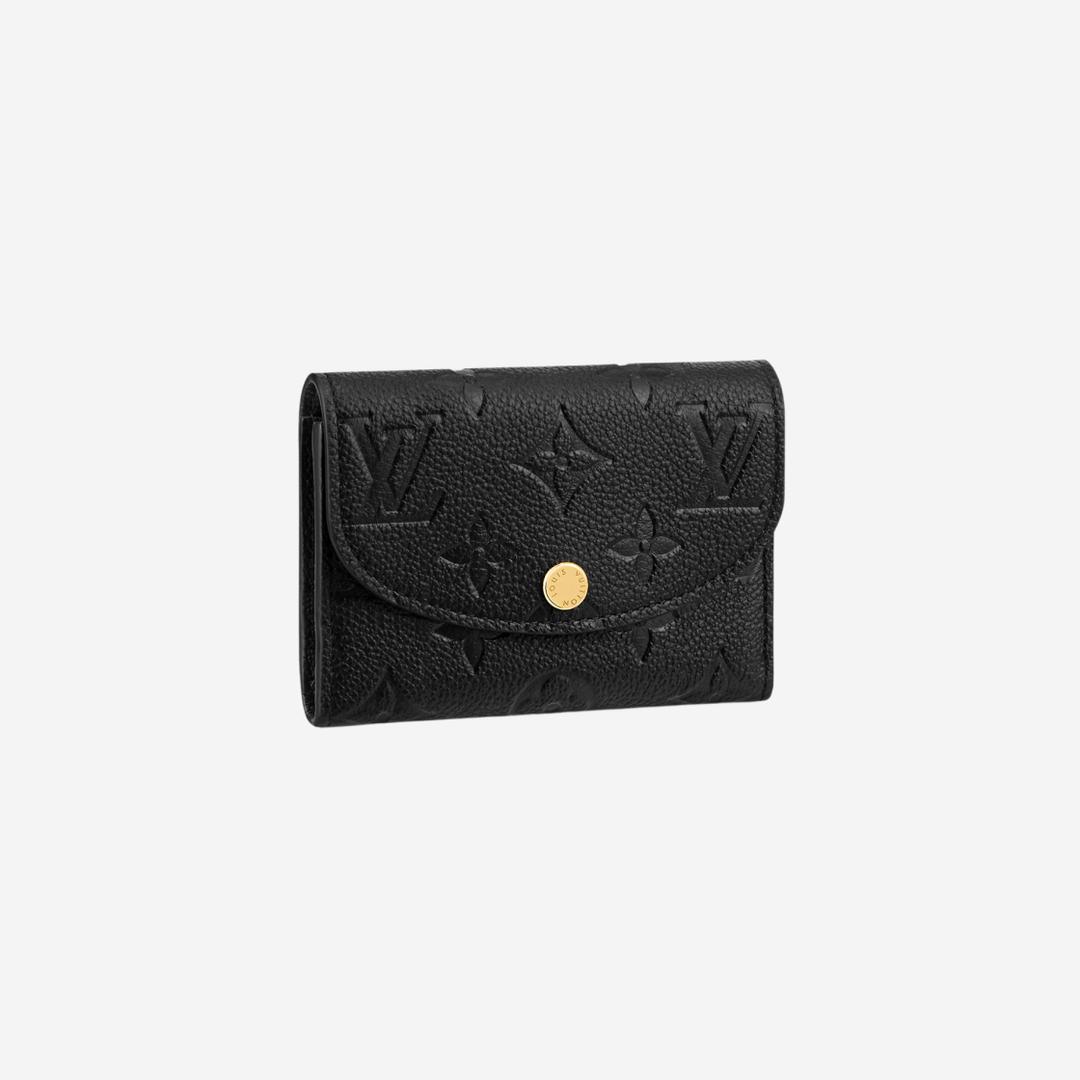 Louis Vuitton Rosalie Coin Purse Monogram Black