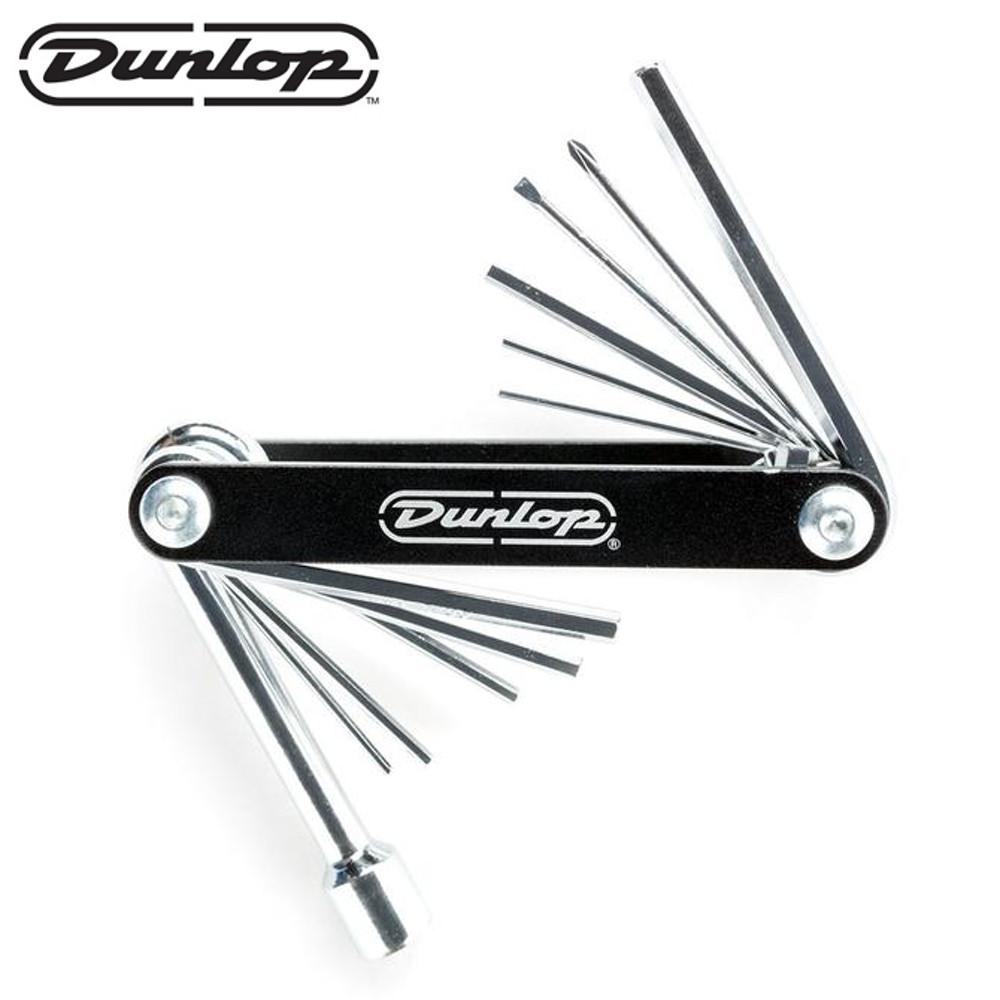 던롭 악기용 9종 멀티툴 기타관리용품 육각렌치 드라이버 일렉기타 수리용품
