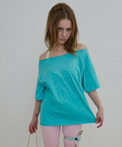 Point To OM Tee Mint