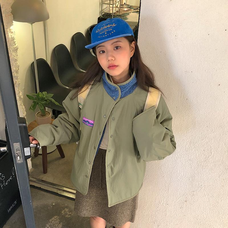 포츠 덤블리버시블플리스점퍼 (3color)