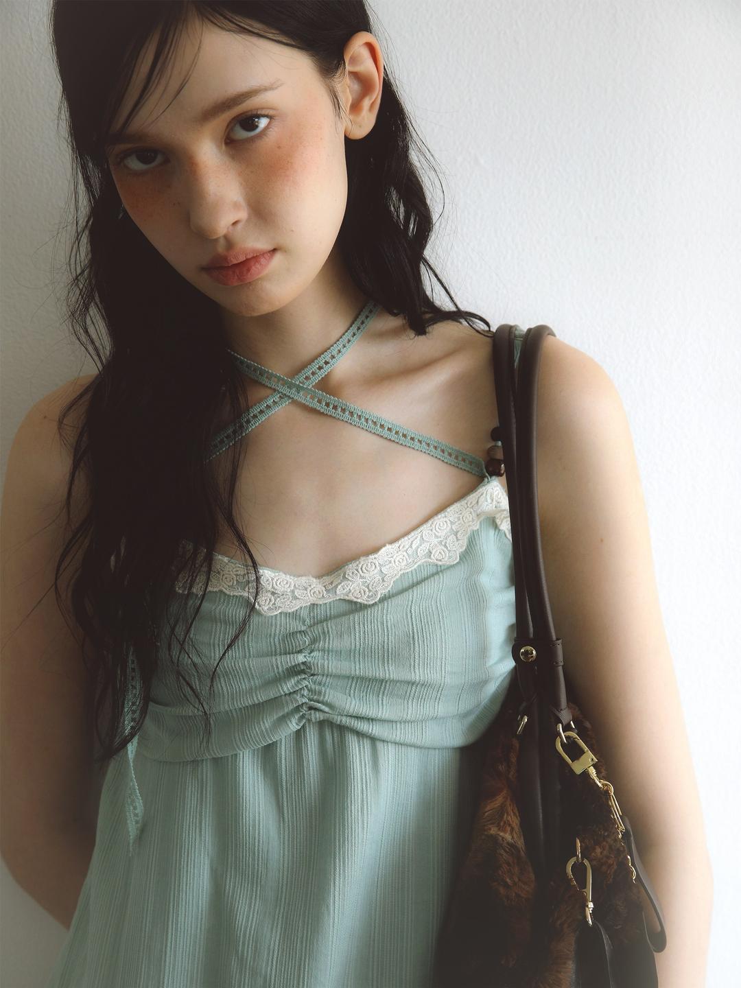 Shade Tied Dress Jade