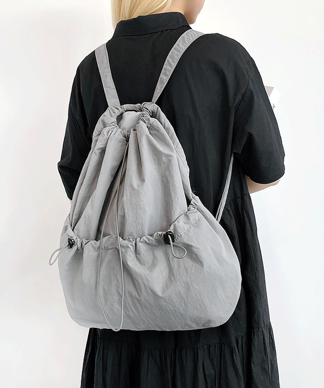 [직진배송] 모다니 캐주얼 배낭 스트링 포켓 백팩