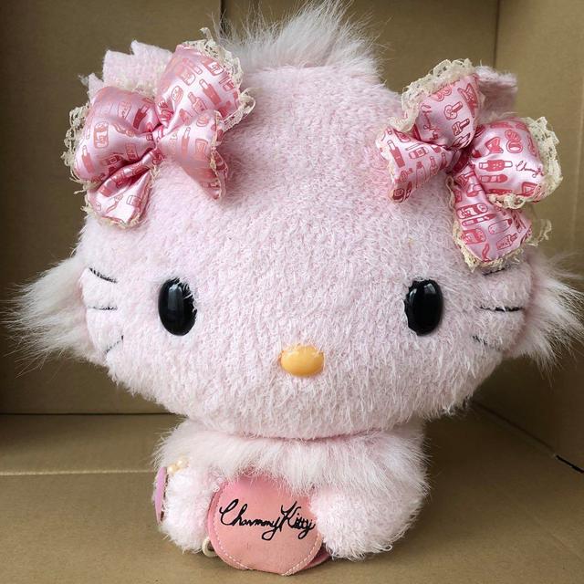 チャーミーキティスーパーDXクッション付ぬいぐるみサンリオ平成レトロ