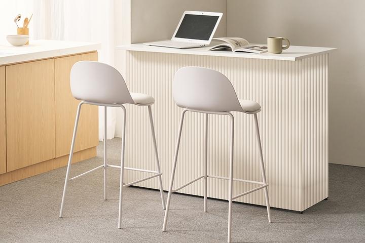 [1+1] 플레 쿠션 아일랜드 홈바체어 650 (2개) 3colors_E85