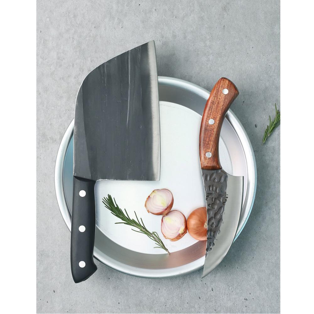 윈컷 단조 부쳐나이프 170mm 정육 우도 주방칼 식칼 캠핑 바베큐 도끼 레이먼킴 칼