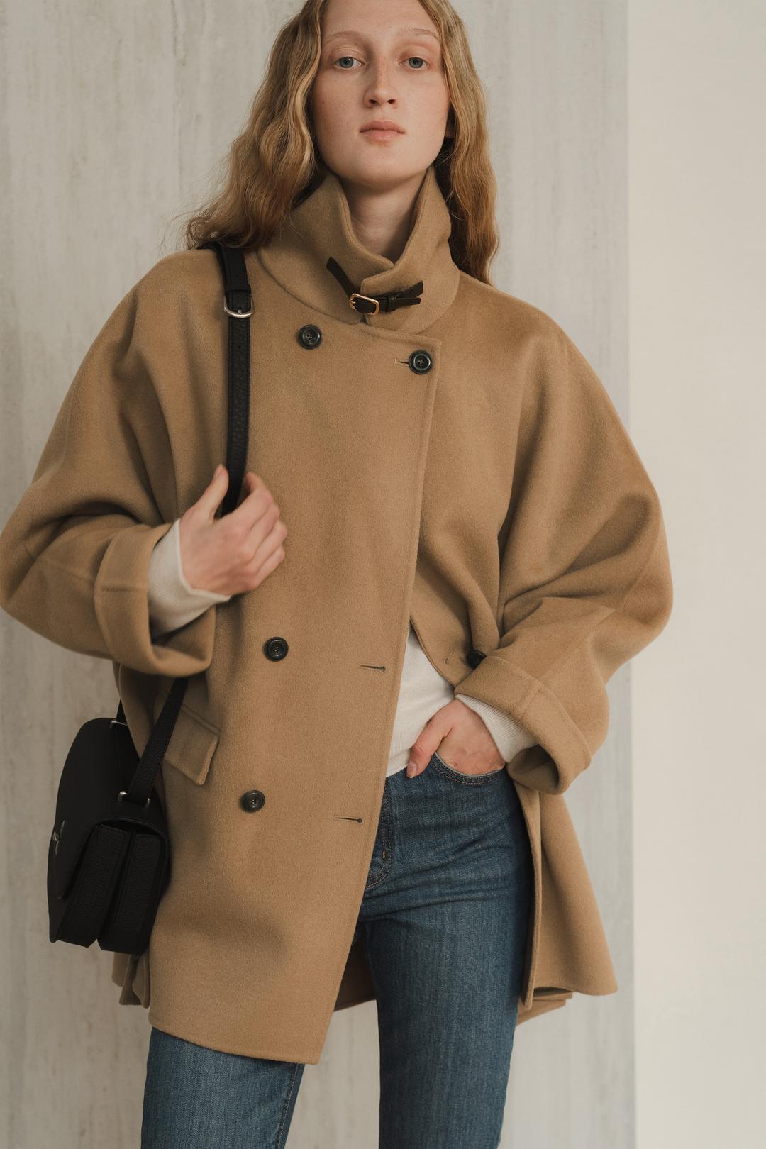 모엘 캐시미어 더블 코트