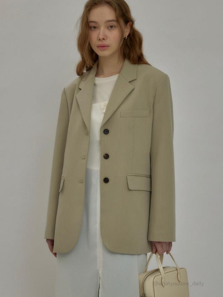 (24SS연카키바로배송) 앤유브라운 루트 자켓 (2COL)