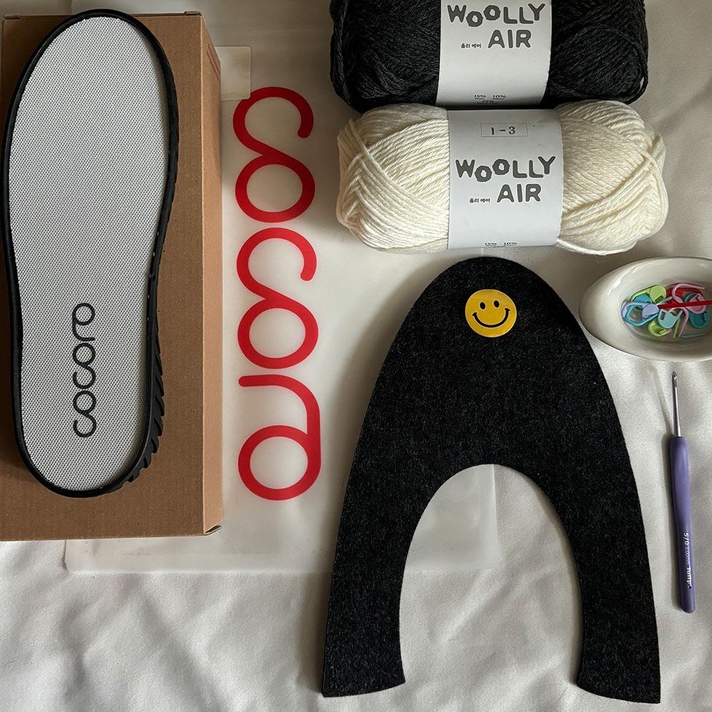 [코코로]  펠트 부츠 재료 (230~255)