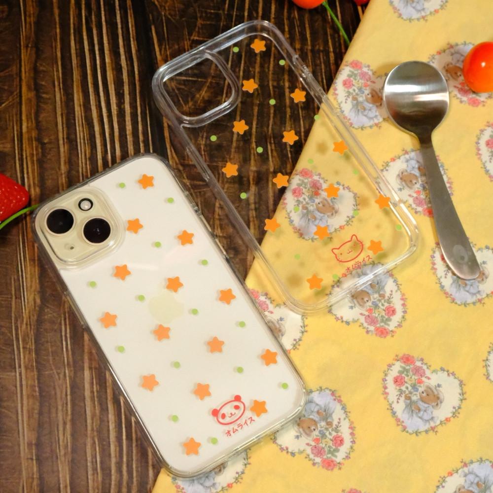 오므라이스 맛 젤하드 투명 케이스