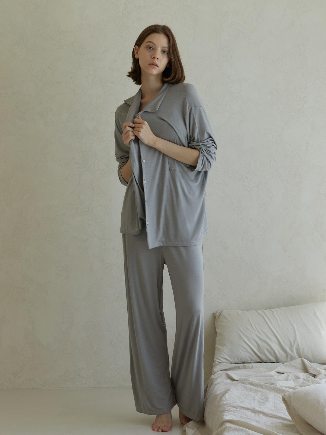 코튼 파자마 SET