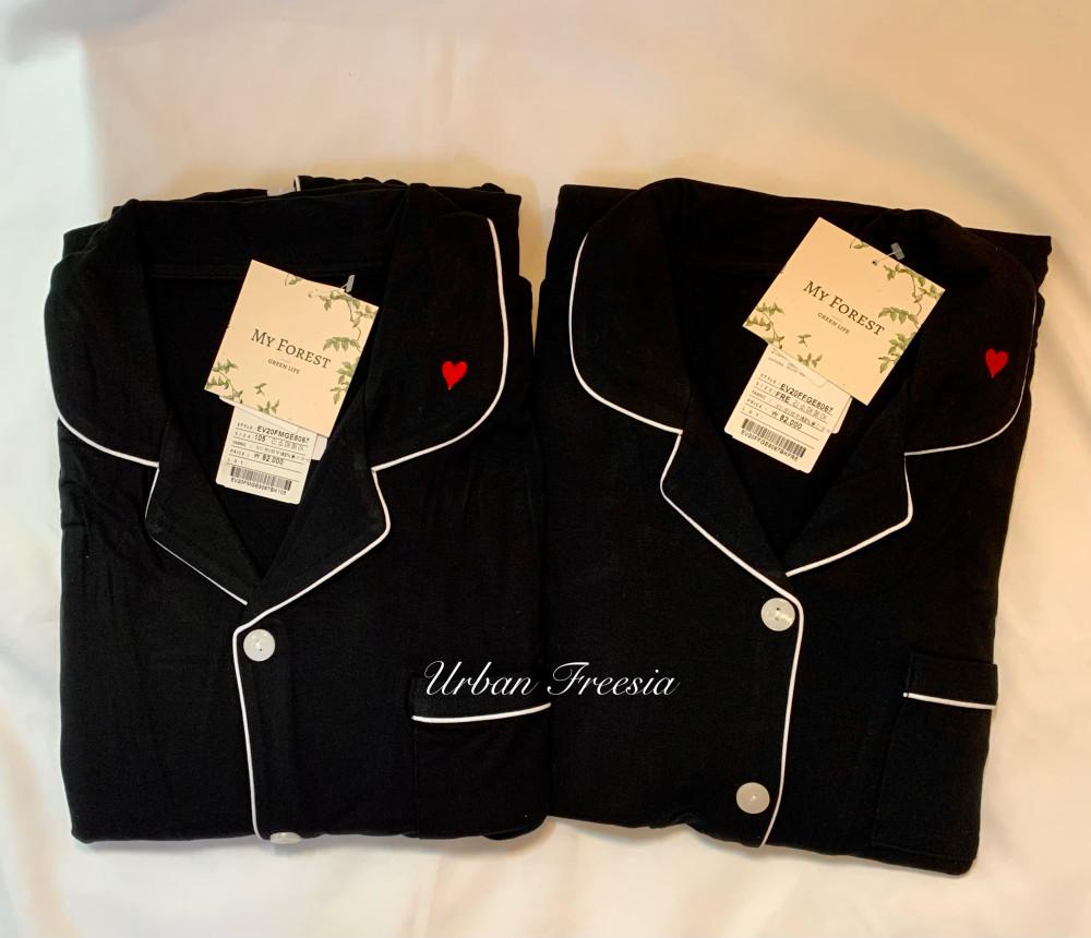 [백화점,당일출고]매우부드러운 텐셀 커플잠옷 촉감강추 착용감강추 뱀부 아토피 잠옷브랜드