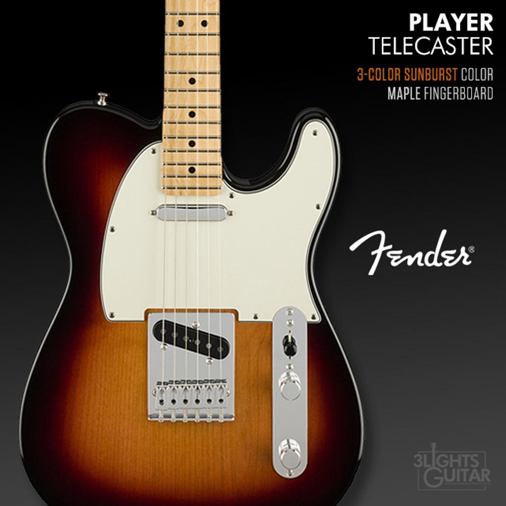 [신년이벤트] 펜더 플레이어 텔레캐스터 MN 3TS / FENDER PLAYER TELECASTER 멕시코 멕펜