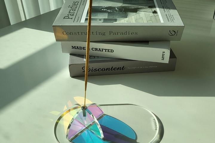 인센스 홀더 트레이 콘 홀더 촛대 향받침대 인텐스 향피우기