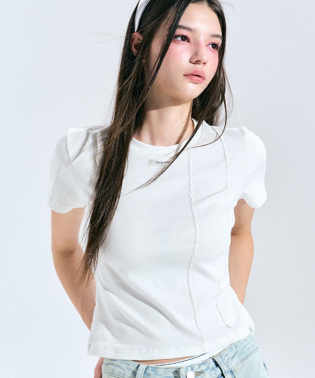 에리카 클래식 티셔츠 [WHITE]